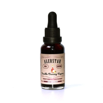 Ароматизатор ALCOSTAR Vanilla Creamy Cognac Ванильно-сливочный Коньяк, 30 мл