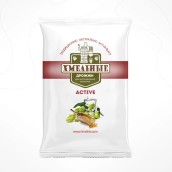 Дрожжи Хмельные Active сухие спиртовые, 100 г